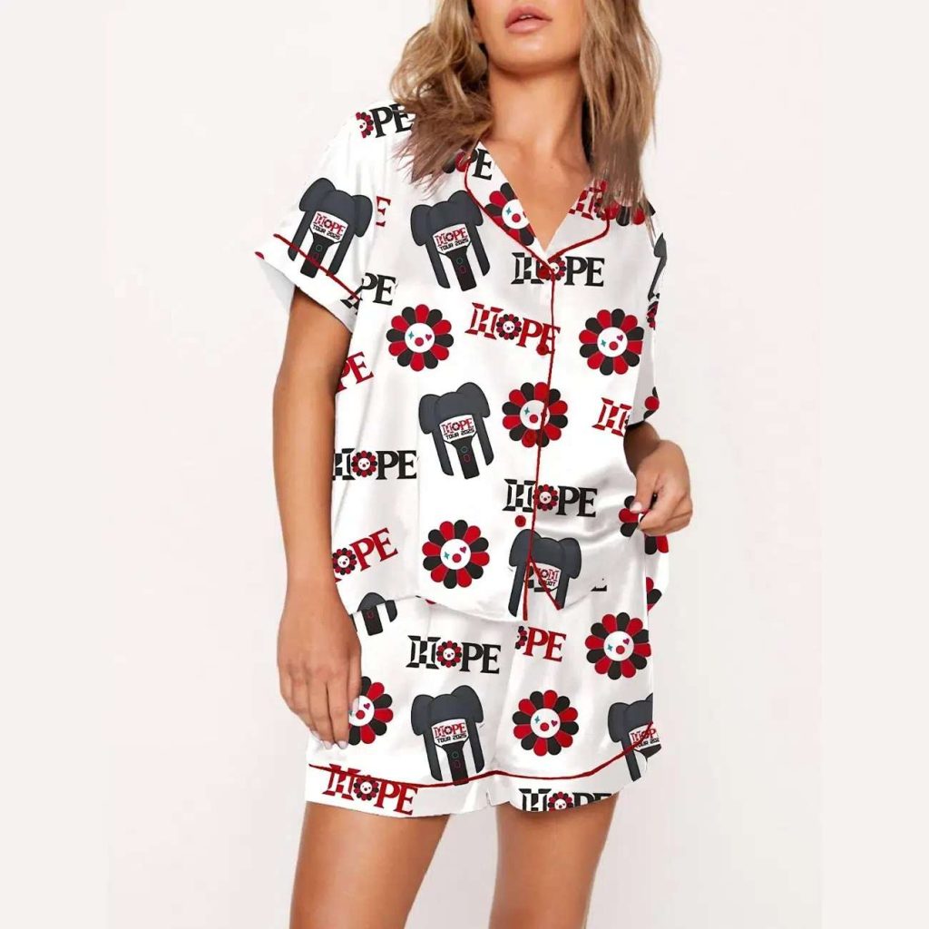BTS Hope On The Stage Tour Matte Concert Print Pajama Set BTS Hope On The Stage Tour Matte Concert Print Pajama Set
