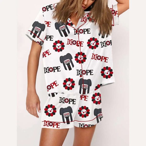 BTS Hope On The Stage Tour Matte Concert Print Pajama Set