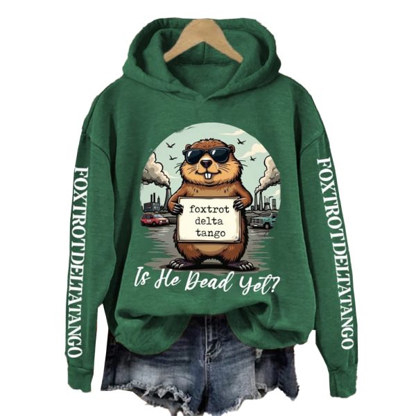 Beaver FDT Is He Dead Yet Hoodie