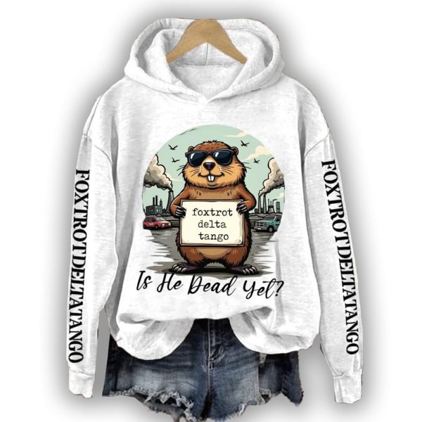 Beaver FDT Is He Dead Yet Hoodie