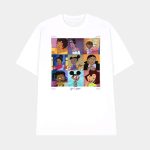 Black Girls Cartoon GRL PWR Shirt