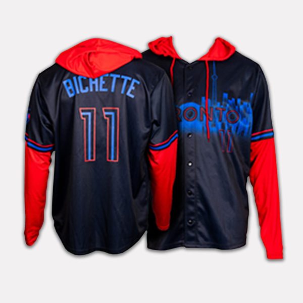 Blue Jays Bo Bichette Layered City Connect Jersey Giveaway 2025