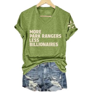 More Park Rangers Fewer Billionaires Shirt3