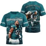 Brandon Graham 15 Seasons Of Greatness 3D Shirt