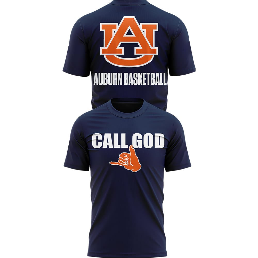 Bruce Pearl Auburn Basketball CALL GOD 16 Shirt Bruce Pearl Auburn Basketball CALL GOD 16 Shirt