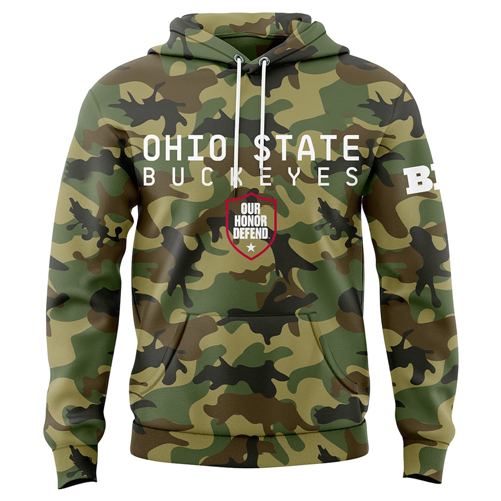 Coach Ryan Day Ohio State Our Honor Defend Hoodie Coach Ryan Day Ohio State Our Honor Defend Hoodie