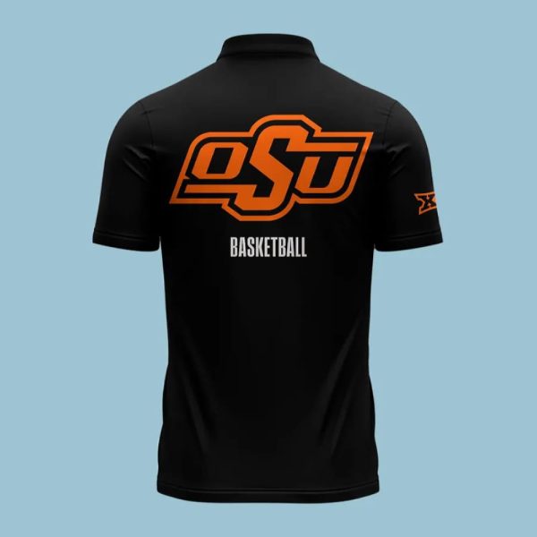Coach Steve Lutz OSU Cowboy Basketball Polo Shirt 2025
