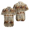 Cowboy Wild Horse Hawaiian Shirt