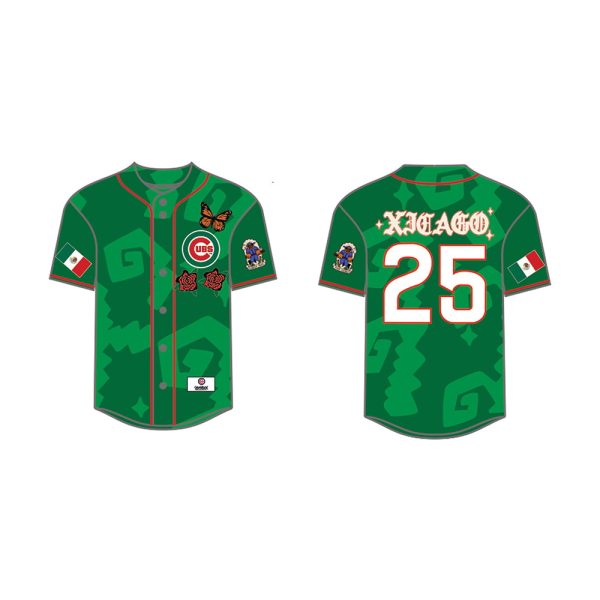 Cubs Mexican Heritage Jersey 2025 Giveaway