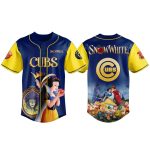Cubs Snow White Jersey 2025