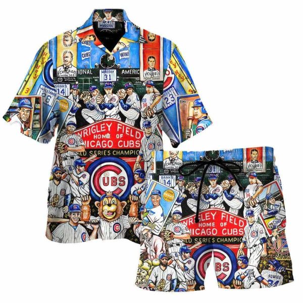 Cubs World Series Champion Memory Hawaiian Shirt