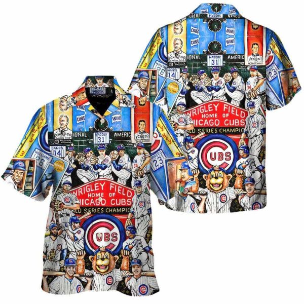 Cubs World Series Champion Memory Hawaiian Shirt