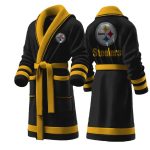 Custom Steelers Luxurious Comfort Bathrobe