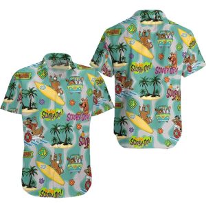 Be Cool Scooby Doo Hawaiian Shirt