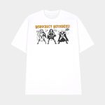 Democracy Defenders Bernie Sanders AOC Jasmine Crockett Fight Oligarchy Shirt
