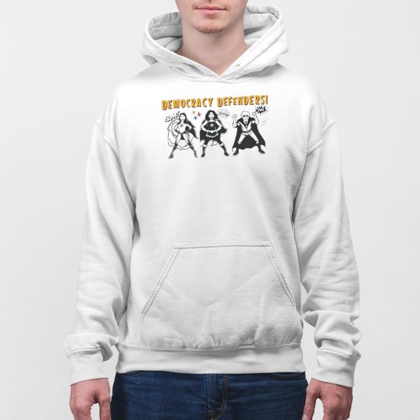 Democracy Defenders Bernie Sanders AOC Jasmine Crockett Fight Oligarchy Shirt