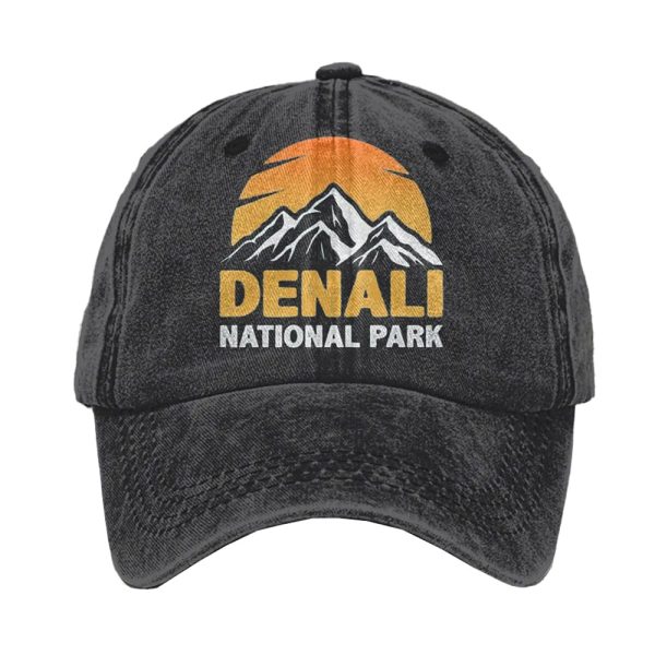 Denali National Park Hiking Travel Camping Baseball Cap