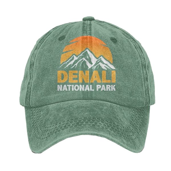 Denali National Park Hiking Travel Camping Baseball Cap