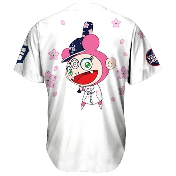 Detroit Takashi Murakami Tokyo Series 2025 Jersey