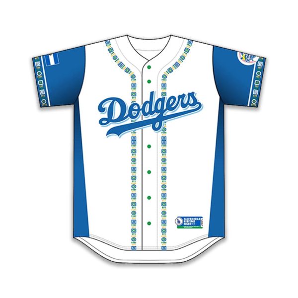 Dodgers Salvadoran Heritage Night Jersey 2025 Giveaway