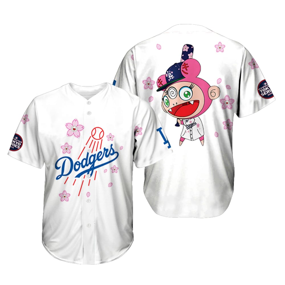 Dodgers Takashi Murakami Tokyo Series Baseball Jersey Dodgers Takashi Murakami Tokyo Series Baseball Jersey