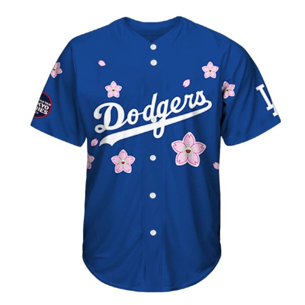 Dodgers Takashi Murakami World Tour Tokyo Jersey