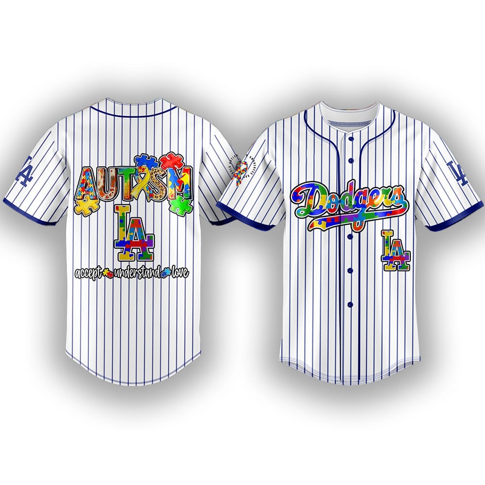 Dodgers x World Autism Awareness Day Special Edition Jersey Dodgers x World Autism Awareness Day Special Edition Jersey