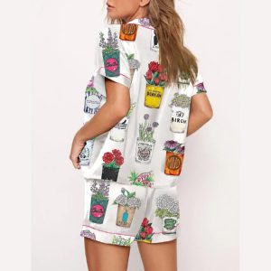 NYC Coffee Cups Pajama Set1