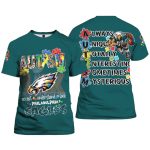 Eagles Autism Awareness 3D Shirt