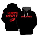 Eagles Love Hurts Hurts Doesn't It Hoodie