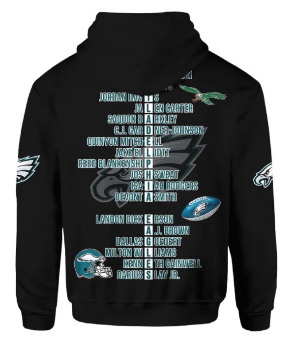 Eagles Super Bowl LIX Champions 2024 2025 Hoodie