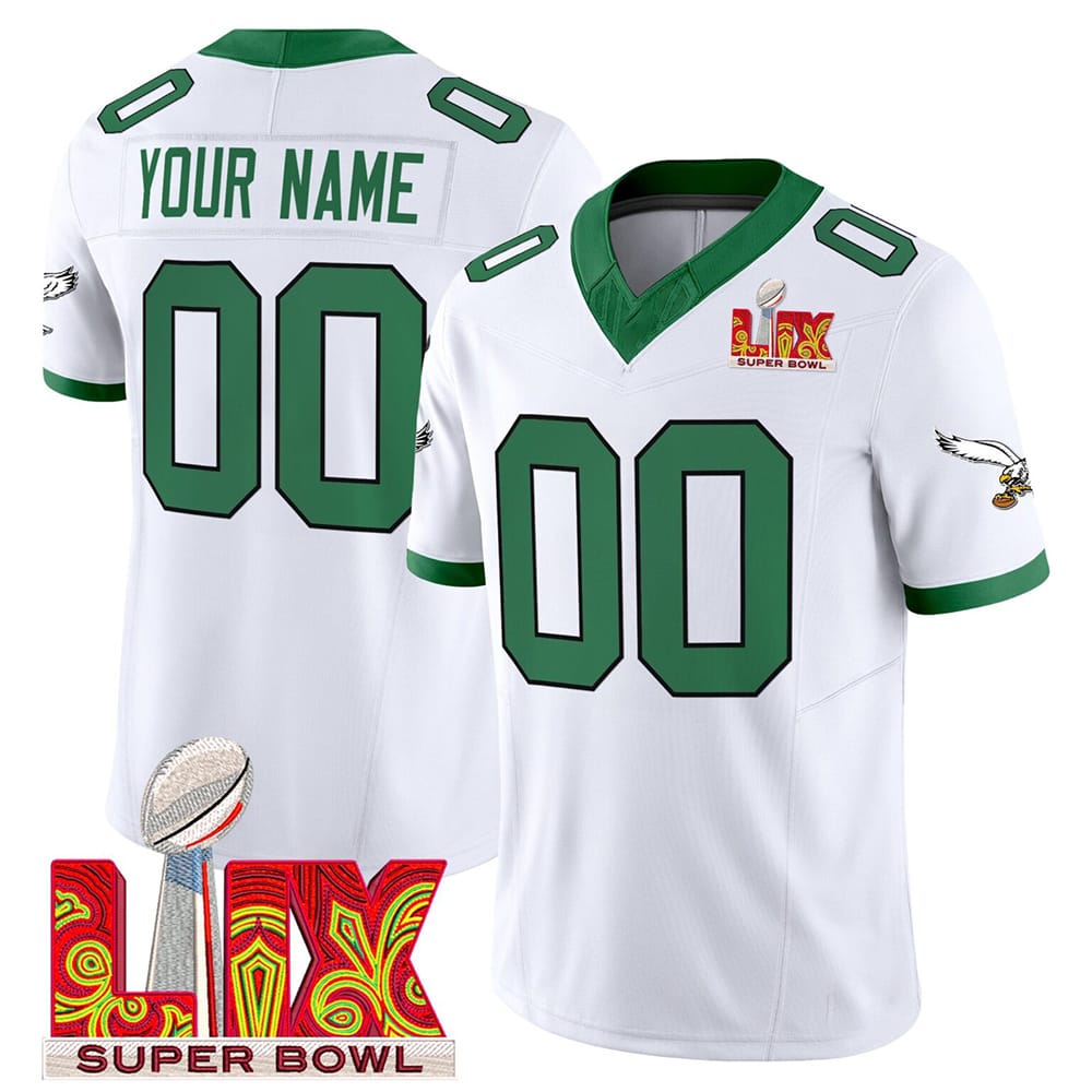 Eagles Super Bowl LIX Champions Jersey Eagles Super Bowl LIX Champions Jersey