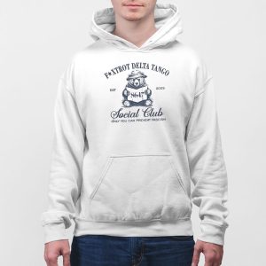 Bear 8647 Foxtrot Delta Tango Est 2025 Social Club Only You Can Prevent Fascism Shirt 5