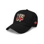 Elbows Up Canada Printed Baseball Cap