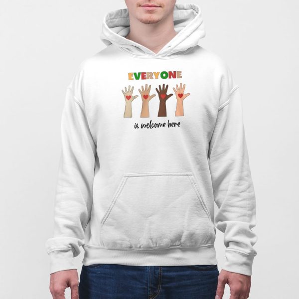 Everyone Is Welcome Here Idaho Teacher Shirt