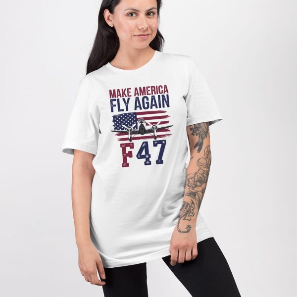 F-47 Air Force Fighter Jet Trump MAGA Shirt