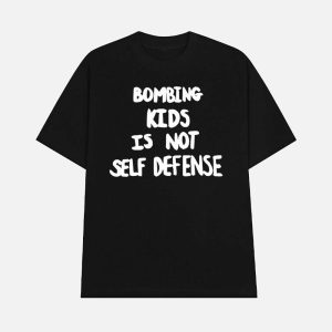 Robert Martin Bombing Kids Is Not Self Defense Shirt 1