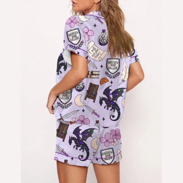 Fourth Wing Basgiath War College Pajama Set