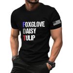 Foxglove Daisy Tulip America Shirt