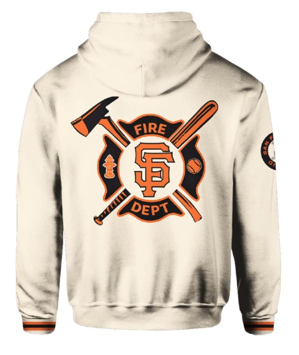 Giants Firefighter Appreciation Night Hoodie 2025