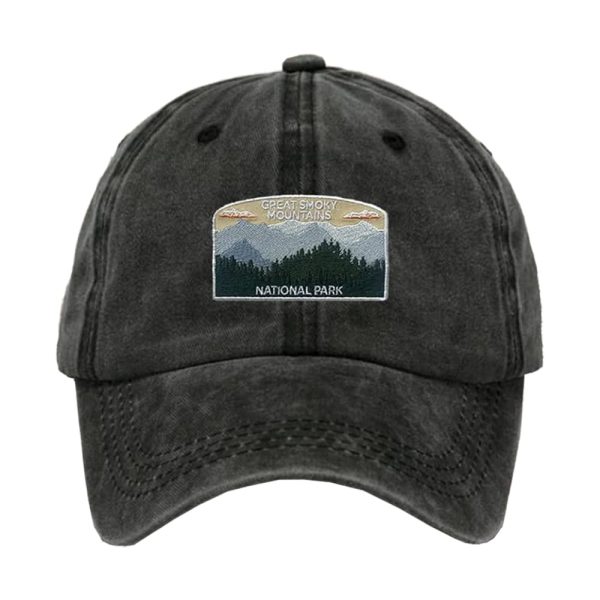 Great Smoky Mountains National Park Print Hat