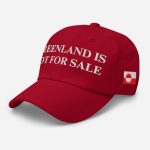 Greenland Is Not For Sale Embroidered Hat