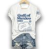 Gulf Of Mexico Est 1550 Map Shirt