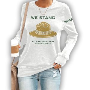 We Stand With National Park Service Staff NPCA Sweatshirt2