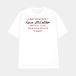 I Got Hexed By Ryan Mccartan And All I Got Was This Stupid Shirt