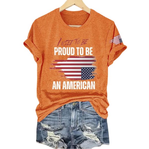I Used To Be Proud To Be An American Shirt