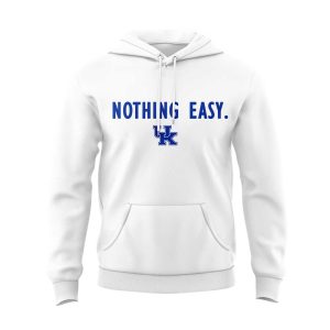Kentucky Mens Basketball Nothing Easy Uniform Hoodie1