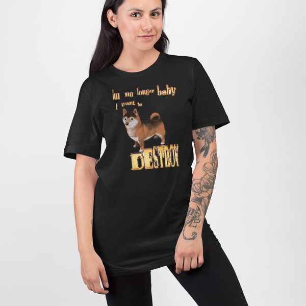 I’m No Longer Baby I Want To Destroy Shirt