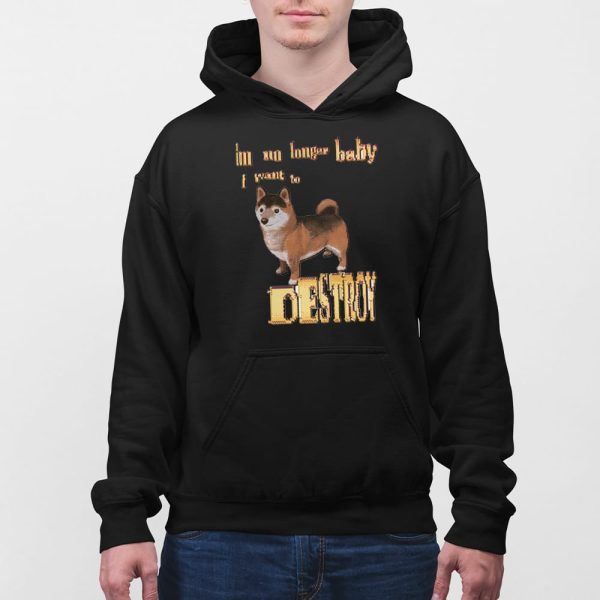 I’m No Longer Baby I Want To Destroy Shirt