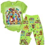 It's Okay To Be Different Scooby Autism Pajama Set